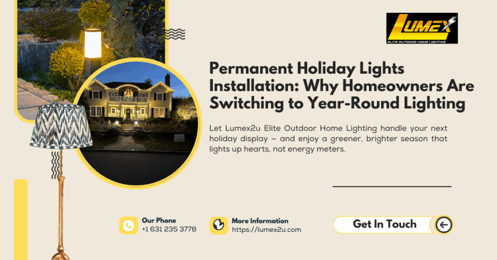 Permanent Holiday Lights Installation: Why Homeowners Are Switching to Year-Round Lighting