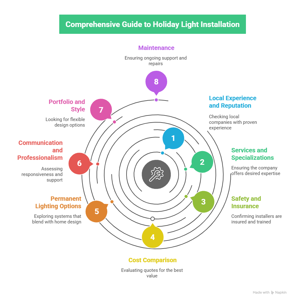 The Ultimate Guide to Choosing the Best Holiday Light Installation Company Near You 