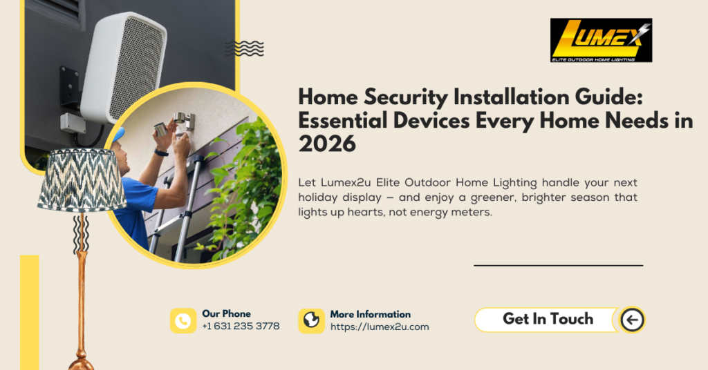Home Security Installation Guide: Essential Devices Every Home Needs in 2026