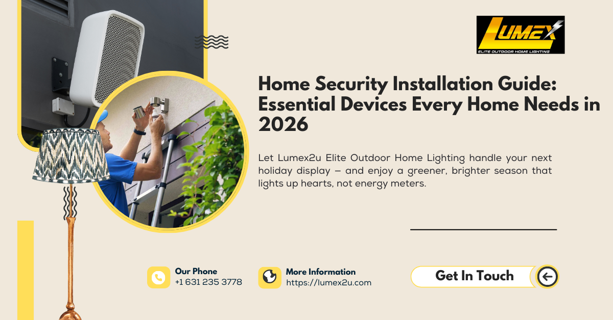 Home Security Installation Guide: Essential Devices Every Home Needs in 2026