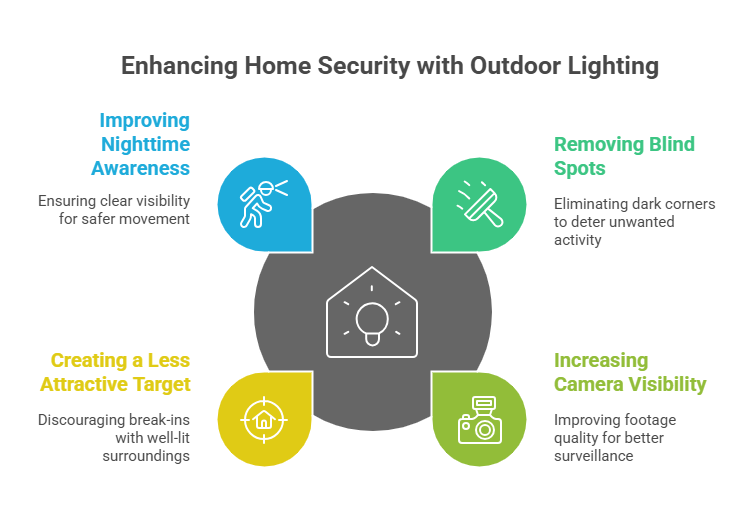 How Outdoor Light Installation Boosts Home Security Immediately